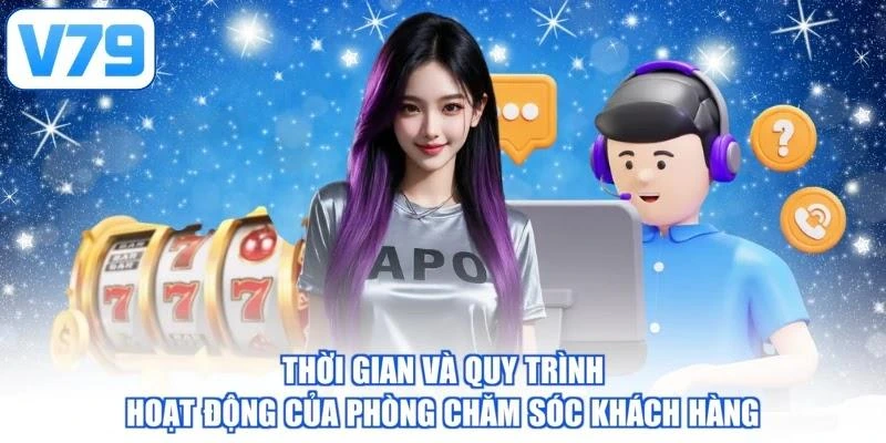 Thời gian và quy trình hoạt động của phòng chăm sóc khách hàng